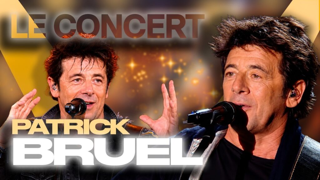 , Gennevilliers,Patrick Bruel nous offre un concert exceptionnel 🎤